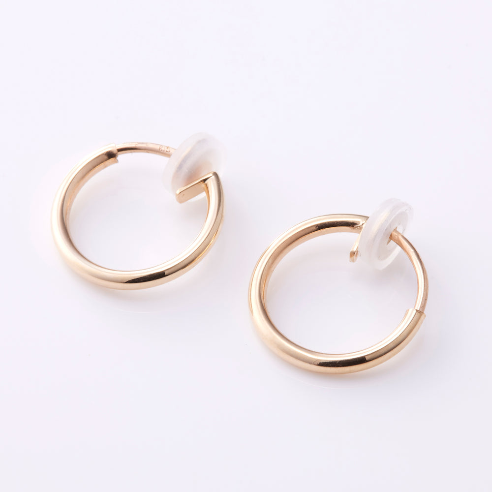 K10YG Hoop Earrings S