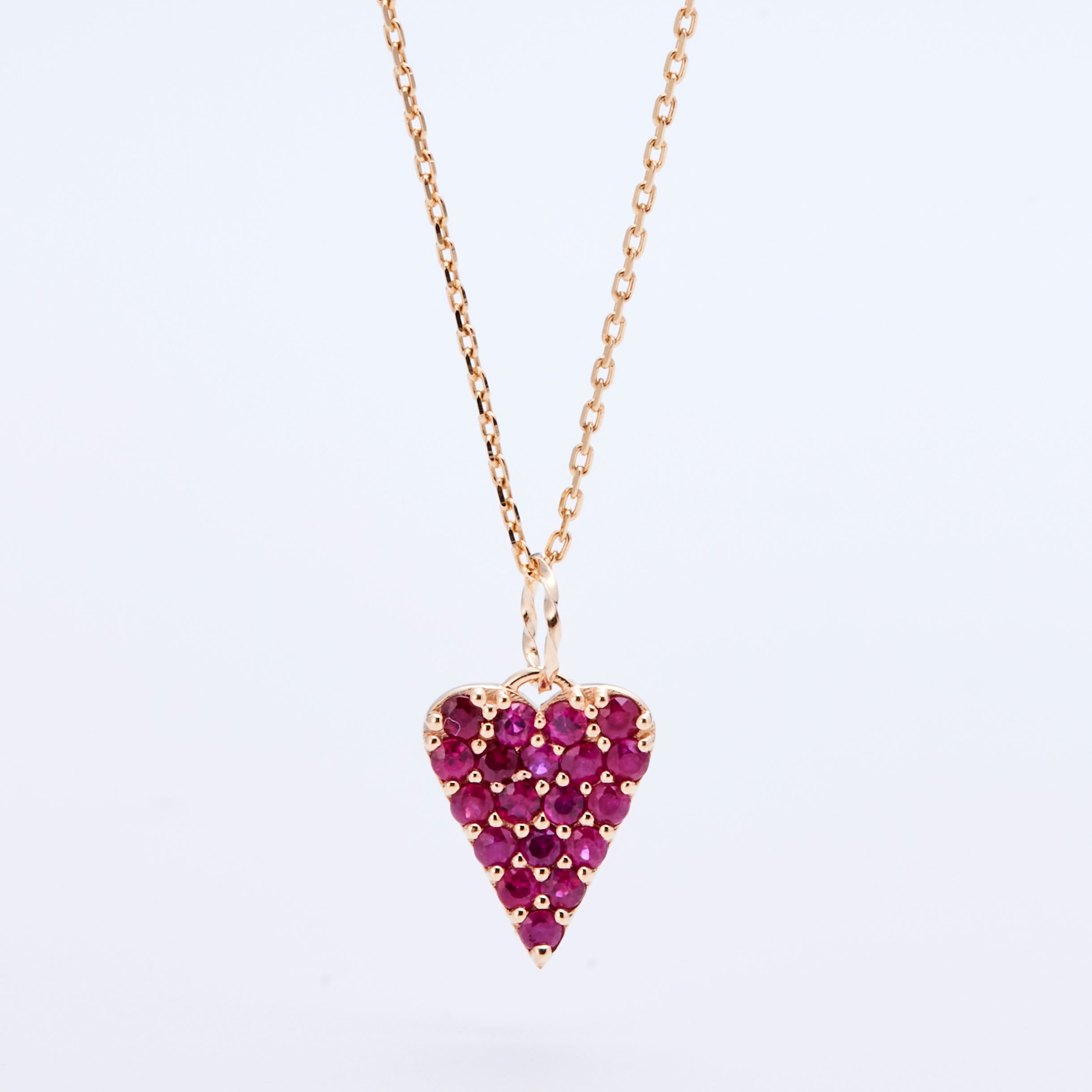 K10YG ルビー ハート モチーフ ペンダントトップ – COLETTE GIFT