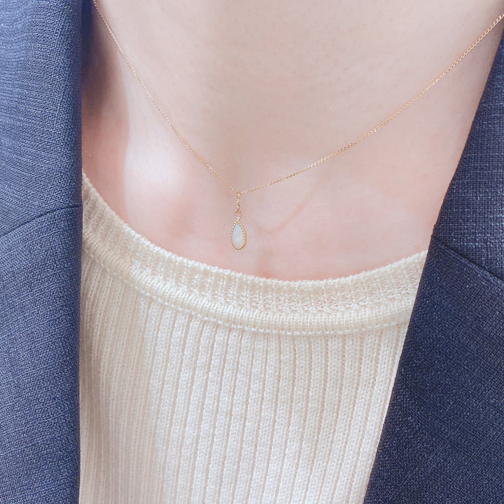 【Winter Limited】K18YG オパール ペンダントトップ