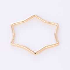 April Birthstone: 10K Yellow Gold 