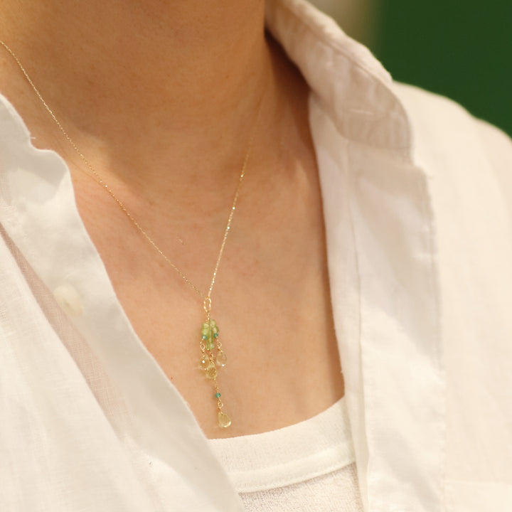 K10YG green garden ペンダントトップ