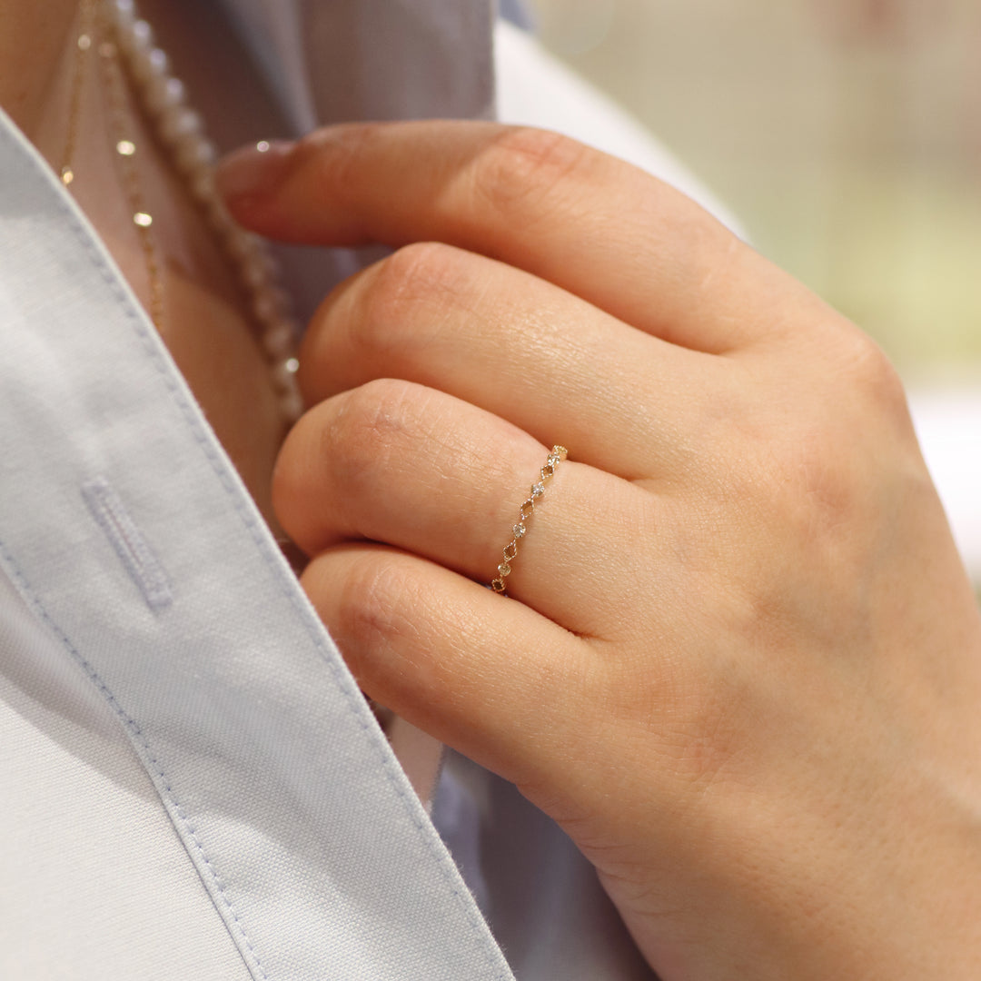 Marie Diamond Ring K10YG