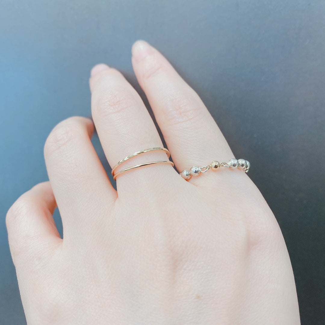 SV 925×K10 ボールチェーンリング