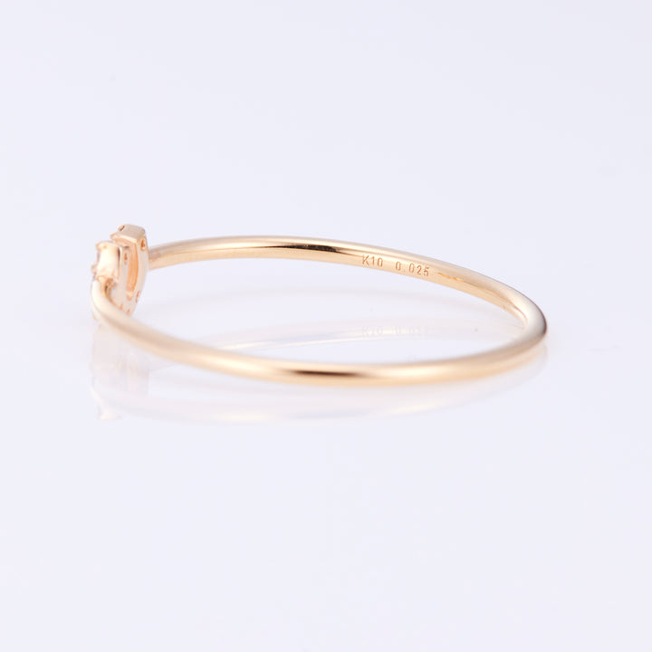 【Winter Limited】ホースシュー ダイヤ リング