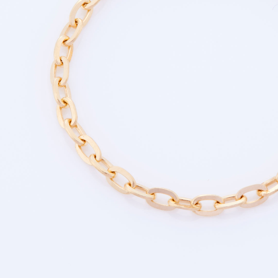 K18YG セルクル ドール Aチェーン リング