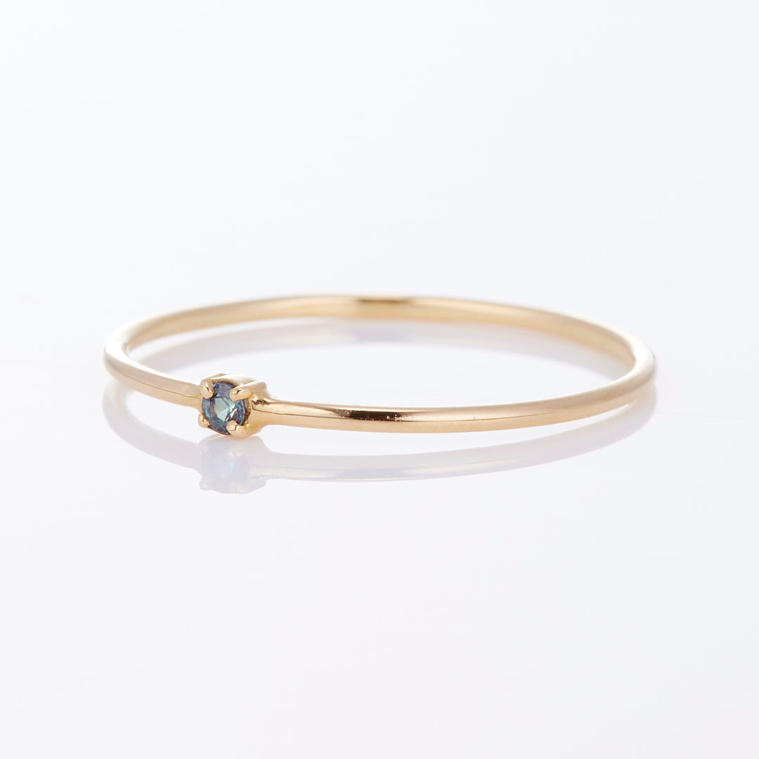 K18YG 1 Alexandrite Ring