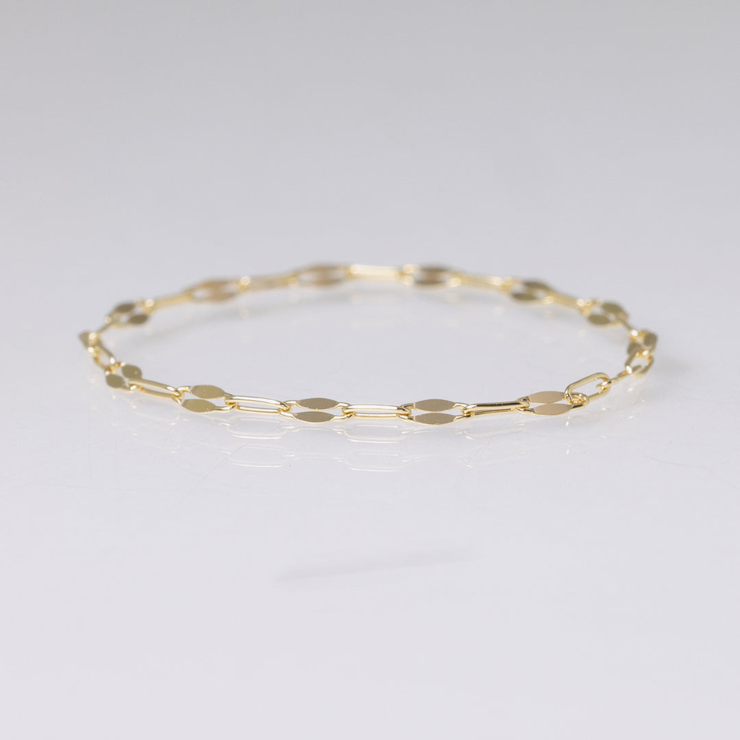 K18YG マチルダ×エレア チェーンリング