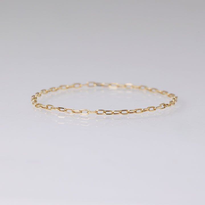 K18YG アンナ チェーンリング