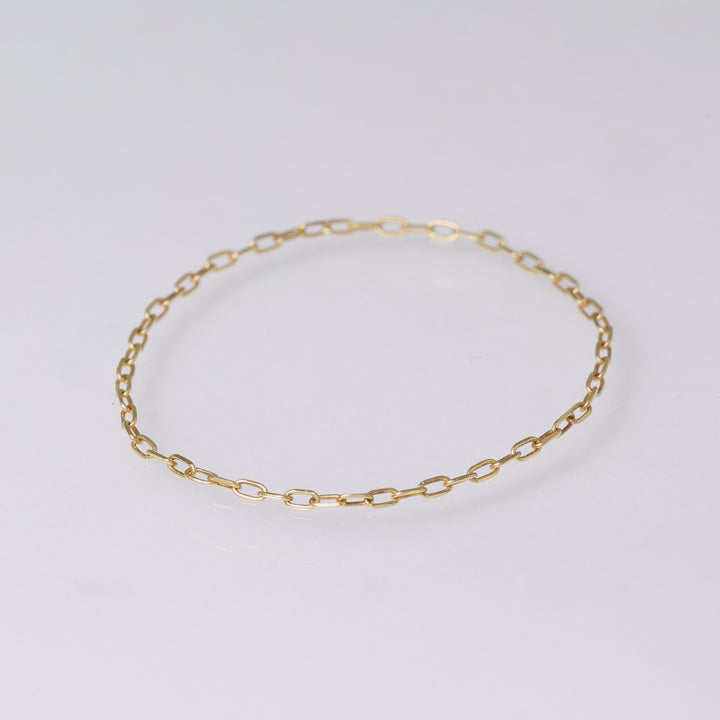 K18YG アンナ チェーンリング