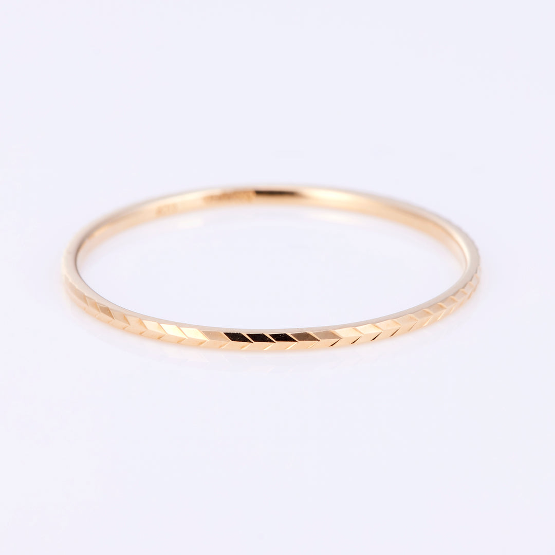 K10YG アロー ピンキーリング