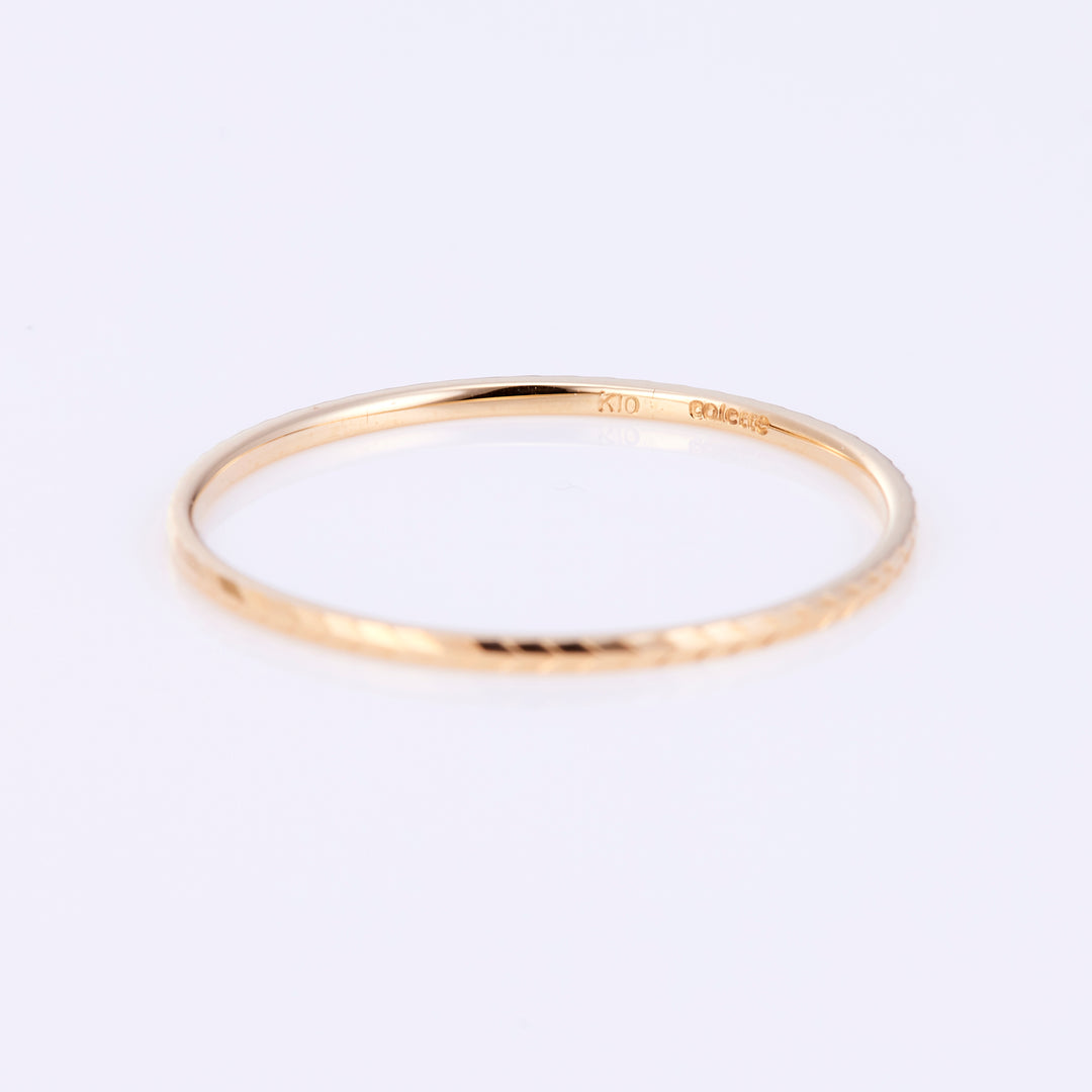 K10YG アロー ピンキーリング