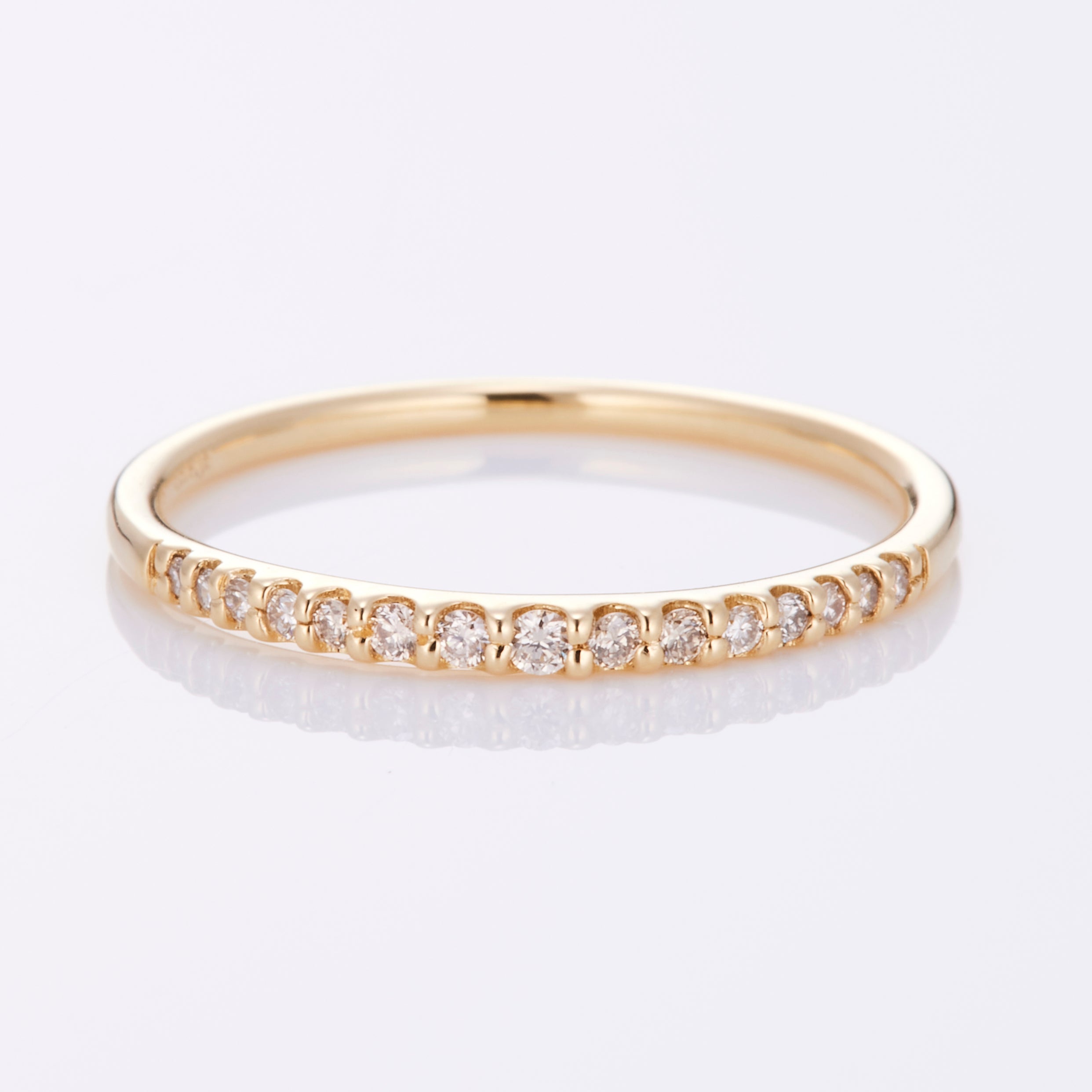 美品k18 ダイヤモンド　グラデーションリング K18YG ダイヤ グラデーション リング – COLETTE GIFT