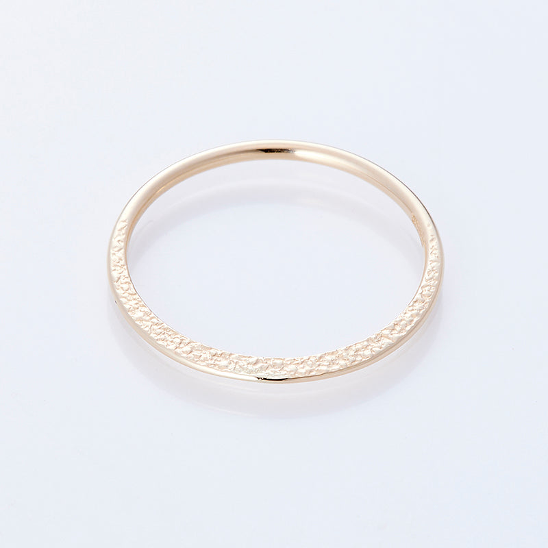 K10YG Crescent Moon Ring (M)