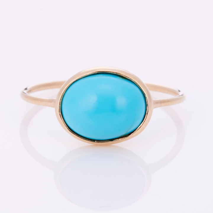 K10YG ターコイズ シャルロットリング holizontal
