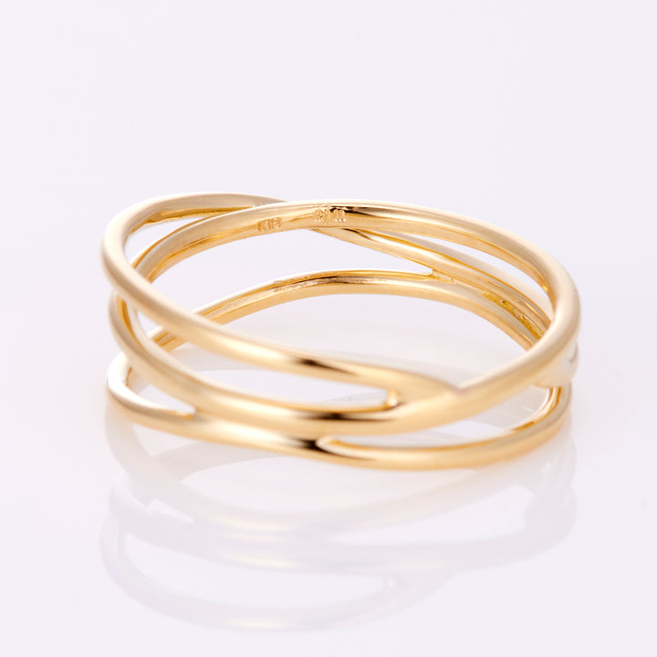 K18YG ルリアン リング