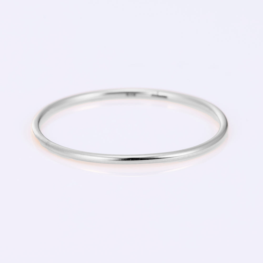 Pt900 Skinny Ring