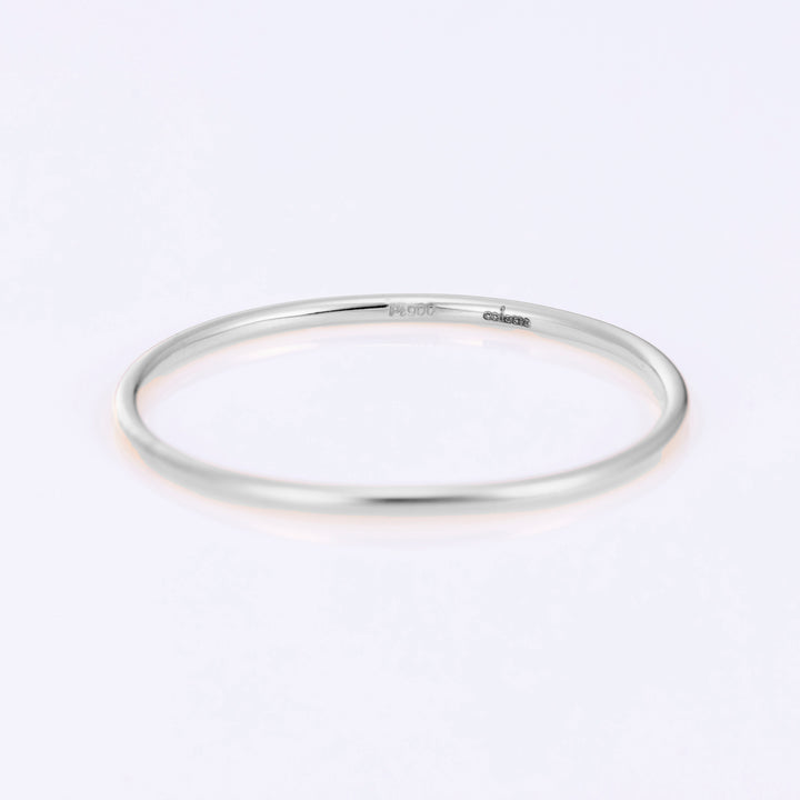 Pt900 スキニー リング